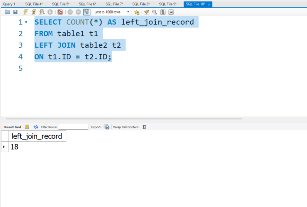 SQL Interview Questions