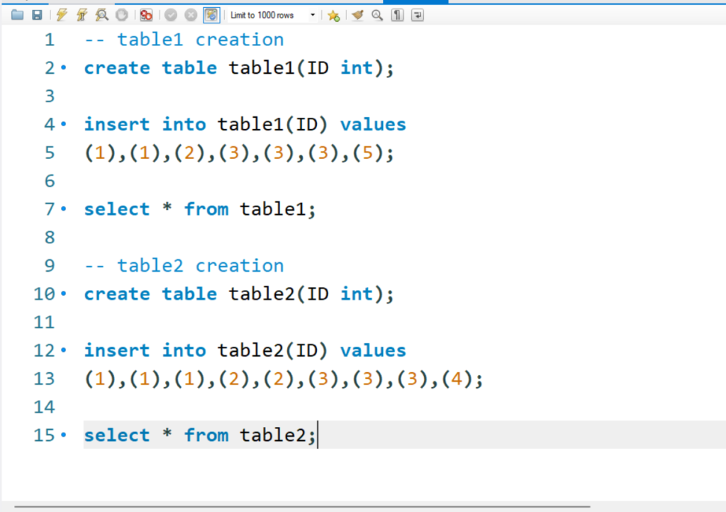 SQL Interview Questions
